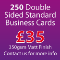 Business Cards – 250